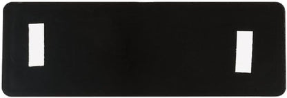 9" x 3" Caution, Watch Your Step Sign with Easy Peel Self-Adhesive White on Black Color Set of 2- Door Sign Waterproof Self Adhesive Store Signs Indoor/Outdoor Warning Marker Home Business Use