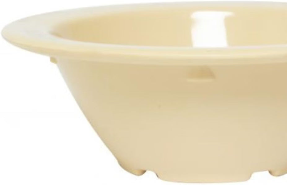 Grapefruit Bowl White Color Melamine Set of 12- Dishwasher Safe Break-Resistant Reusable Bowls Serving Bowl Soup Bowls Dessert Bowls for Fruits Salad Kitchen Restaurants