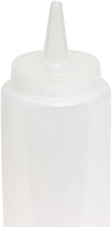 Set of 12 Squeeze Condiment Dispensing Bottles 8 oz - Plastic Squeeze Bottle For Sauces Spreads Ketchup Mustard Mayo Hot sauces and Olive oil