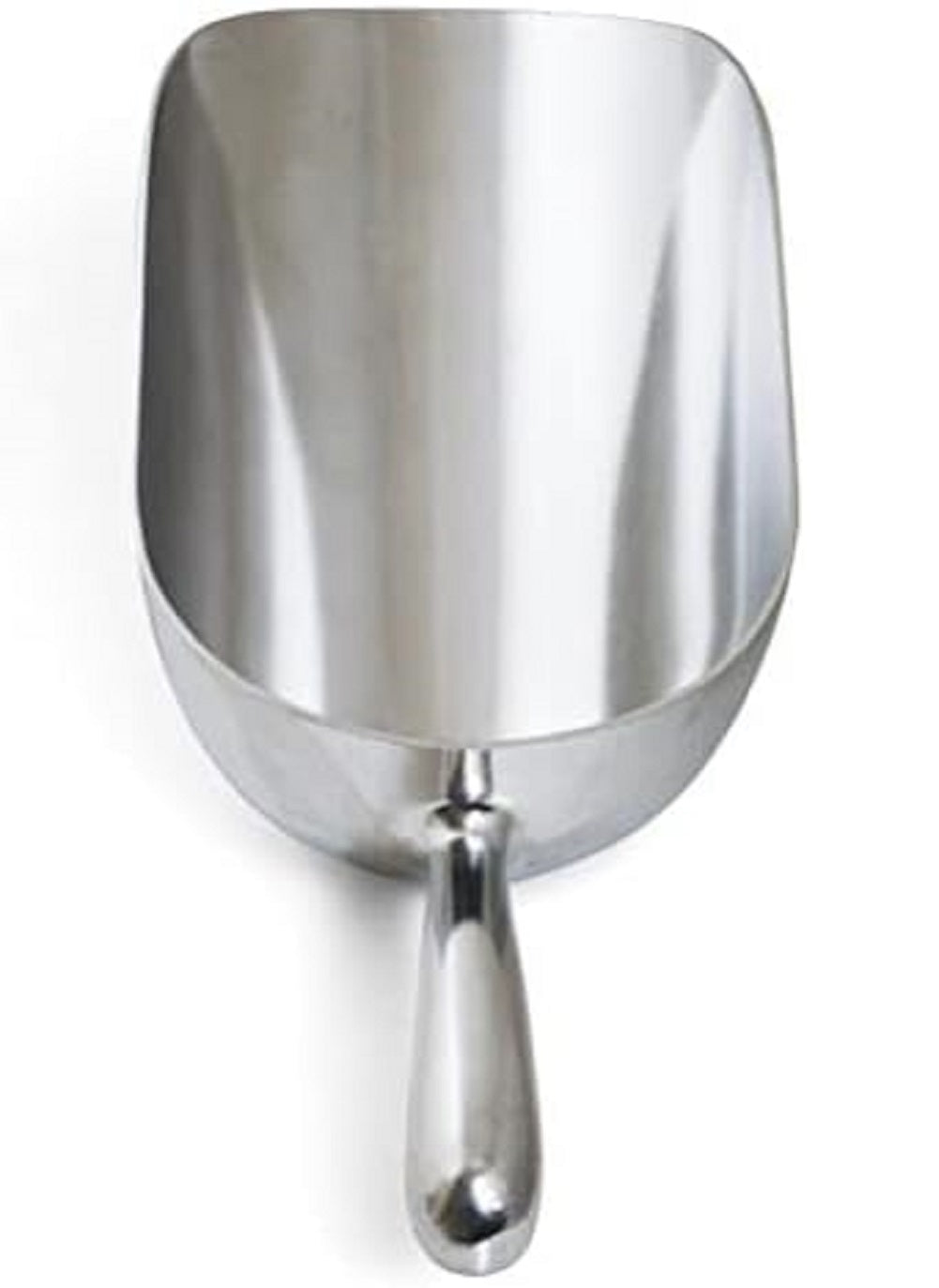 Aluminum Scoops with Contoured Handle - for Bar Ice Flour Utility Scoop Kitchen Ice Scooper for Ice Maker Popcorn Scoop Food Scoops for Bar Party Wedding