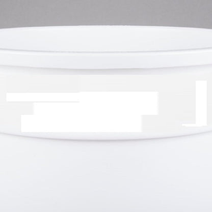 Round Trash Can Height White Color- Wastebasket Garbage Bin Trash Container Recycling Bin Kitchen Bathroom Bedroom Office Trash can