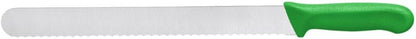 12" Blade Slicer Knife Wavy Edge German Steel with Polypropylene Handle- Razor Sharp Multipurpose Sharp Knife Kitchen Chef Knife for Bread Meat Vegetable Poultry Cutting
