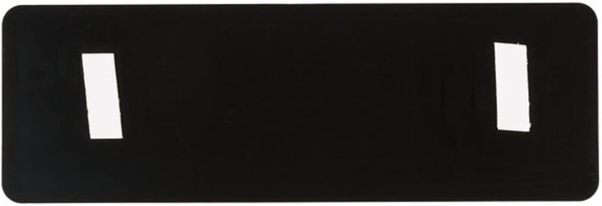 9" x 3" Pull Sign with Easy Peel Self-Adhesive White on Black Color Set of 2- Door Sign Waterproof Self Adhesive Store Signs Indoor/Outdoor Warning Marker Home Business Use