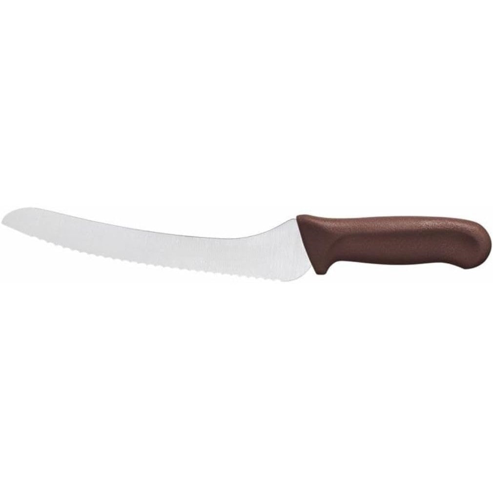 Razor Sharp Multipurpose Kitchen Chef Knives for Meat Vegetable Poultry Cutting with Multicolor Polypropylene Handles