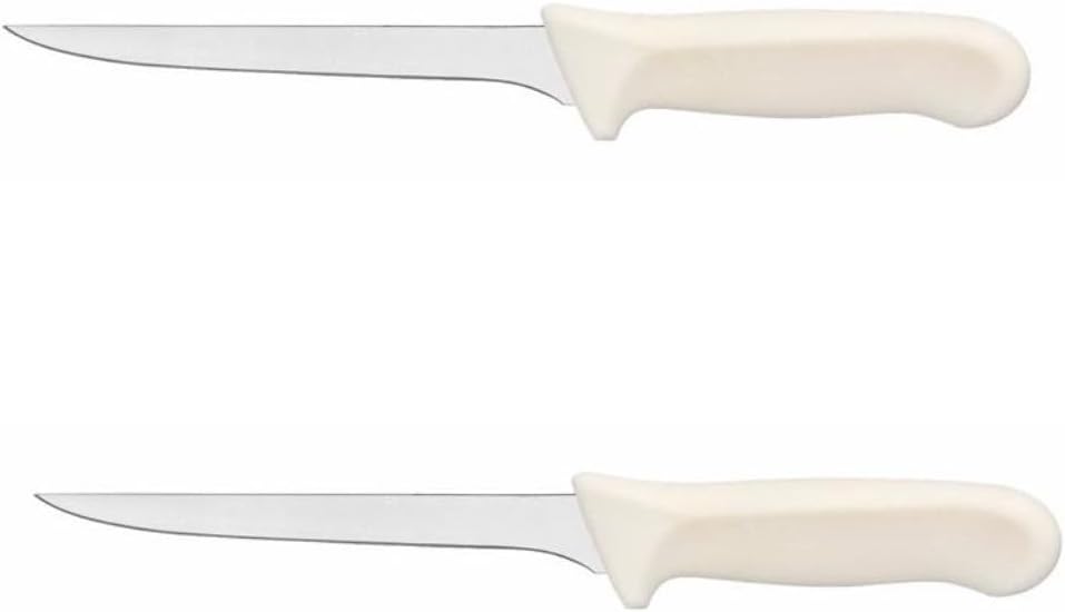 Razor Sharp Multipurpose Kitchen Chef Knives for Meat Vegetable Poultry Cutting with Multicolor Polypropylene Handles