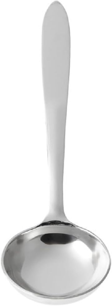 1 oz. Stainless Steel Gravy Ladle- Serving Ladle Sauce Ladle Soup Ladle Kitchen Ladle Best Kitchen Accessories for Cooking Serving Spoon for Soup Chili Gravy Salad Dressing Pancake