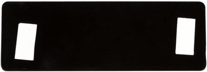 9" x 3" Private Sign with Easy Peel Self-Adhesive White on Black Color Set of 2- Door Sign Waterproof Self Adhesive Store Signs Indoor/Outdoor Warning Marker Home Business Use
