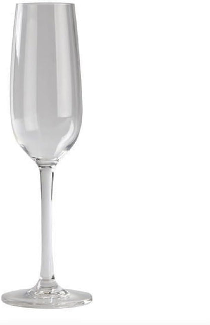 7 oz Champagne Glass Polycarbonate Clear Color- Plastic Stemware Wine Glass Red Wine Glass Drinking Glass Toasting Glass Cocktail Cup Drinkware Ideal for Party Wedding Birthday