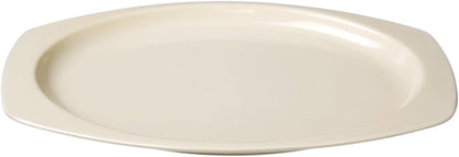 Rectangular Platter White Color Melamine Set of 12- Reusable Plates Kitchen Plates Dinnerware Serving Platter Dishes Dishwasher Safe Break-Resistant for Home Kitchen
