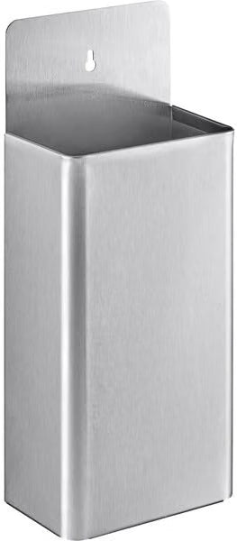 5-3/4" x 10" Stainless Steel Wall Mounted Bottle Cap Catcher with Smooth Back Notch - Bottle Cap Catcher Collector Bottle Can Opener Tool for Home Kitchen Bar Coffee Shop