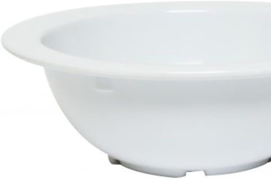 Grapefruit Bowl White Color Melamine Set of 12- Dishwasher Safe Break-Resistant Reusable Bowls Serving Bowl Soup Bowls Dessert Bowls for Fruits Salad Kitchen Restaurants