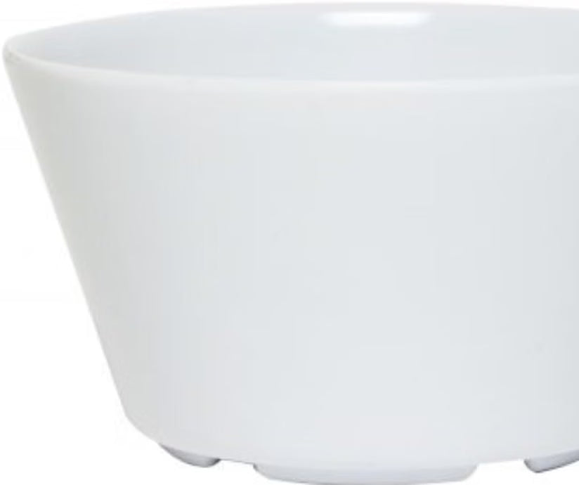 8 oz Bouillon Cup Melamine Set of 12- Dinnerware Soup Bowls Small Bowls for Side Dishes Dessert Soup Chili Dipping Sauce Dishwasher Safe Break-Resistant