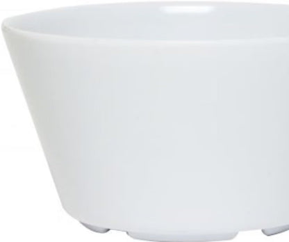 8 oz Bouillon Cup Melamine Set of 12- Dinnerware Soup Bowls Small Bowls for Side Dishes Dessert Soup Chili Dipping Sauce Dishwasher Safe Break-Resistant