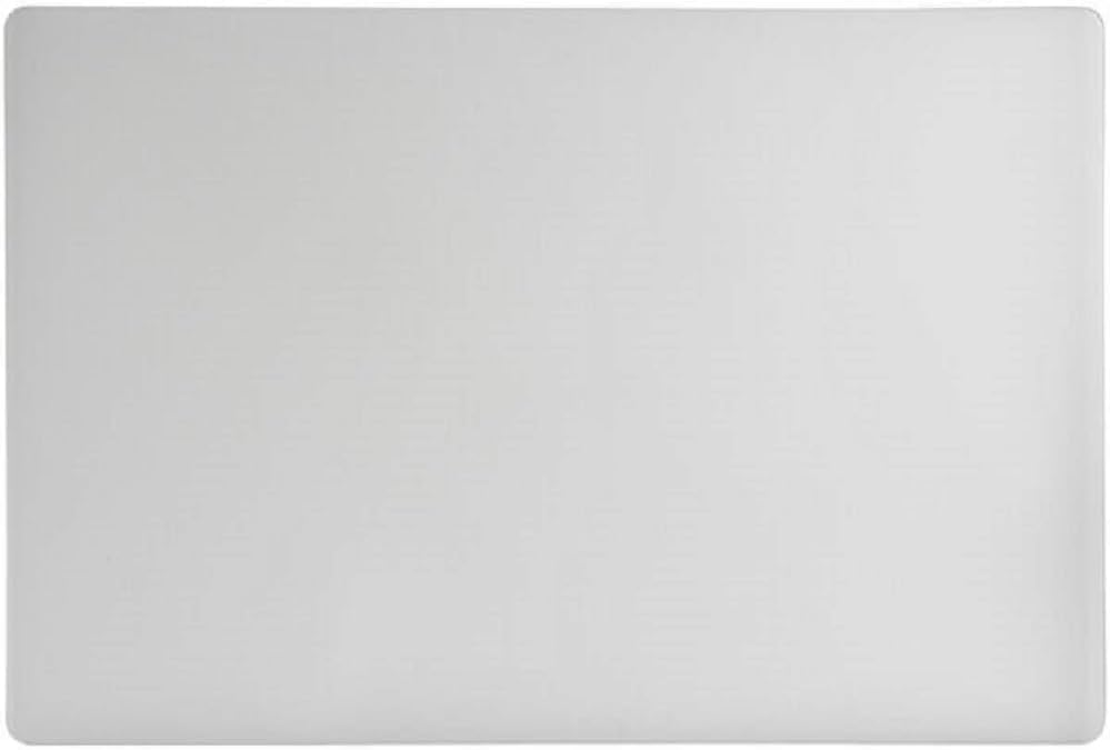 Utility Cutting Board White Color Plastic- Thick Non-Skid Plastic Chopping Board Cutting Board for Kitchen Meat Vegetables Fruits Home Restaurants Dishwasher Safe