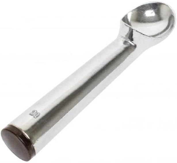 Ice Cream Scoop/Dipper Aluminum Body with Antifreeze Solution filled-in for Gelato Cookie Dough Sorbet Almond Heavy Duty