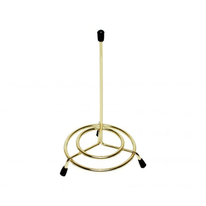 3-1/2" x 6" Check Spindle Iron Plated Gold Finished Set of 6 - Restaurant Check Spindle Receipt Holder Check Holders for Restaurants Eatery Bar and Cafe