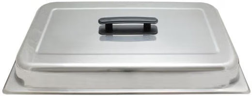 8 Qt. Full Size Stainless Steel Dome/Chafer Cover with Handle- Chafers and Buffet Warmer Cover for Catering Event Party Holiday Buffet Weddings Catering