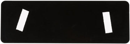 9" x 3" This is a Smoke-Free Restaurant Sign with Easy Peel Self-Adhesive White on Black Color Set of 2- Door Sign Waterproof Self Adhesive Store Signs Indoor/Outdoor Warning Marker Home Business Use