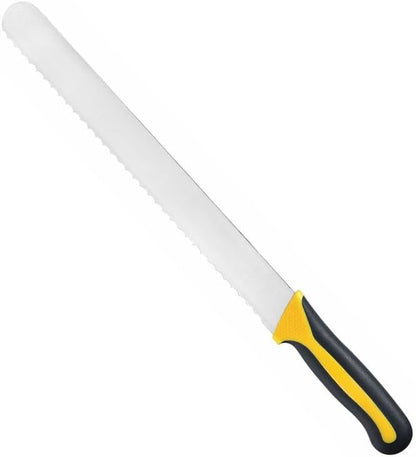 Blade Slicer Knife with Soft-grip Handle- Razor Sharp Multipurpose Sharp Kitchen Butcher Knife for Meat Vegetable Poultry...