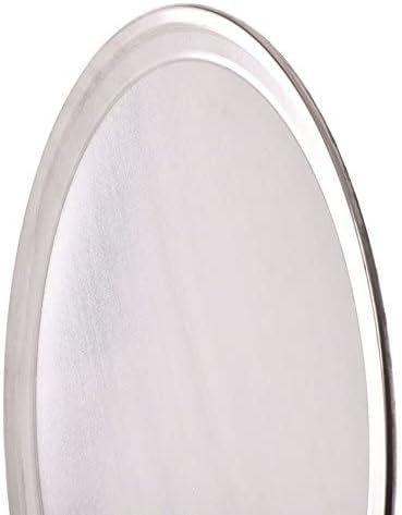 16” Pizza Tray Pan Wide Rim Aluminum Set of 2- Bakeware Round Pizza Pan Pizza Tray Baking Tray Round Baking Tray for Home Kitchen Pizzeria & Restaurants