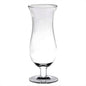 Hurricane Glass Polycarbonate Clear Color Comes in each- Beverage Stemmed Plastic Glass Cup Party Beverage Glass Barware Perfect for Juices Smoothies Pina Colada Cocktails
