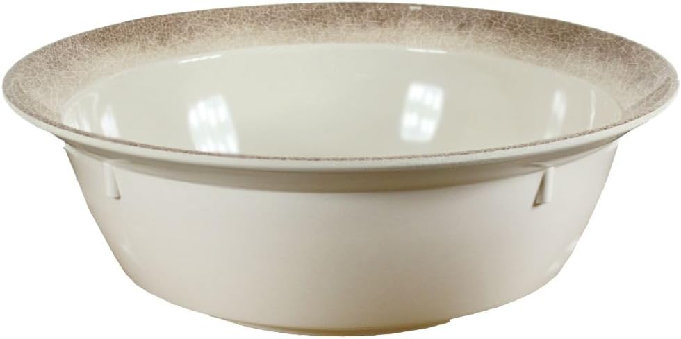 Serving Bowl Melamine - Dishwasher Safe Break-Resistant Dinnerware Serving Bowl Soup Bowl for Salads Rice Pasta Dessert Side Home Kitchen Restaurants