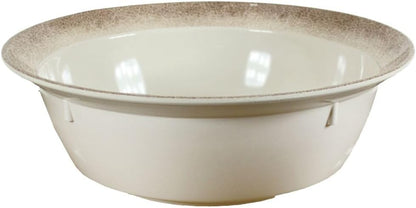 Serving Bowl Melamine - Dishwasher Safe Break-Resistant Dinnerware Serving Bowl Soup Bowl for Salads Rice Pasta Dessert Side Home Kitchen Restaurants