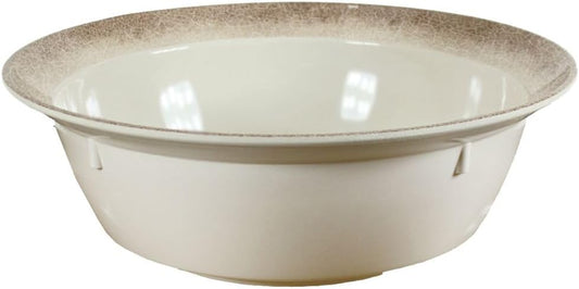Serving Bowl Melamine - Dishwasher Safe Break-Resistant Dinnerware Serving Bowl Soup Bowl for Salads Rice Pasta Dessert Side Home Kitchen Restaurants