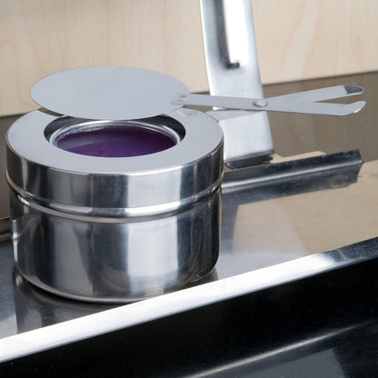 Stainless Steel Chafing Fuel Holder with Cover - Chafing Dish Fuel Holder Catering Food Warmers Buffet Heating Food Warmer Party Holiday Buffet Weddings Catering