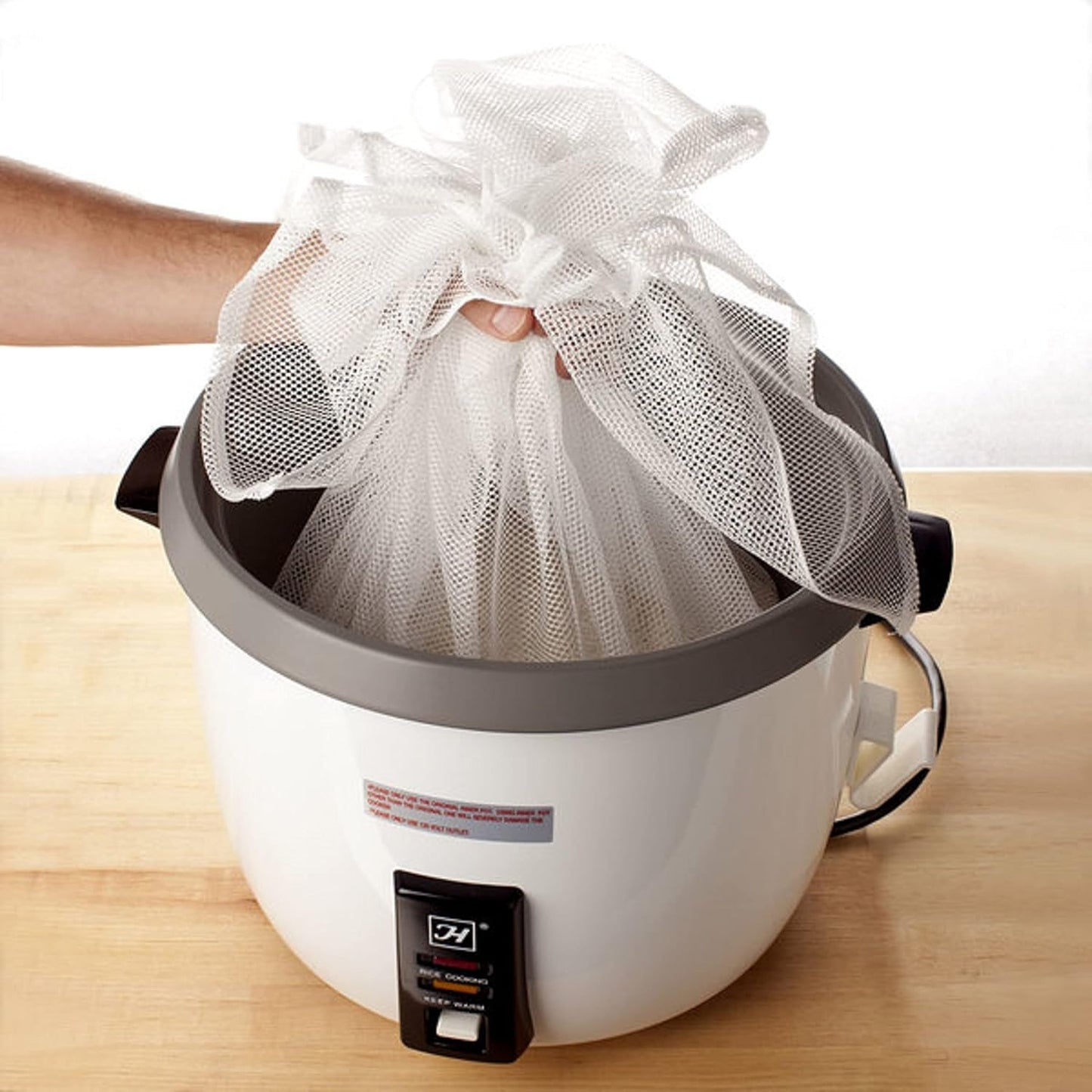 43-1/2" x 43" Sushi Rice Cooking Cloth Polyester - Rice Net Sushi Rice Cooking Net Rice Cooker Rice Cooker Napkin Reusable Home Commercial Rice Net Napkin Cooking Steam Cloth