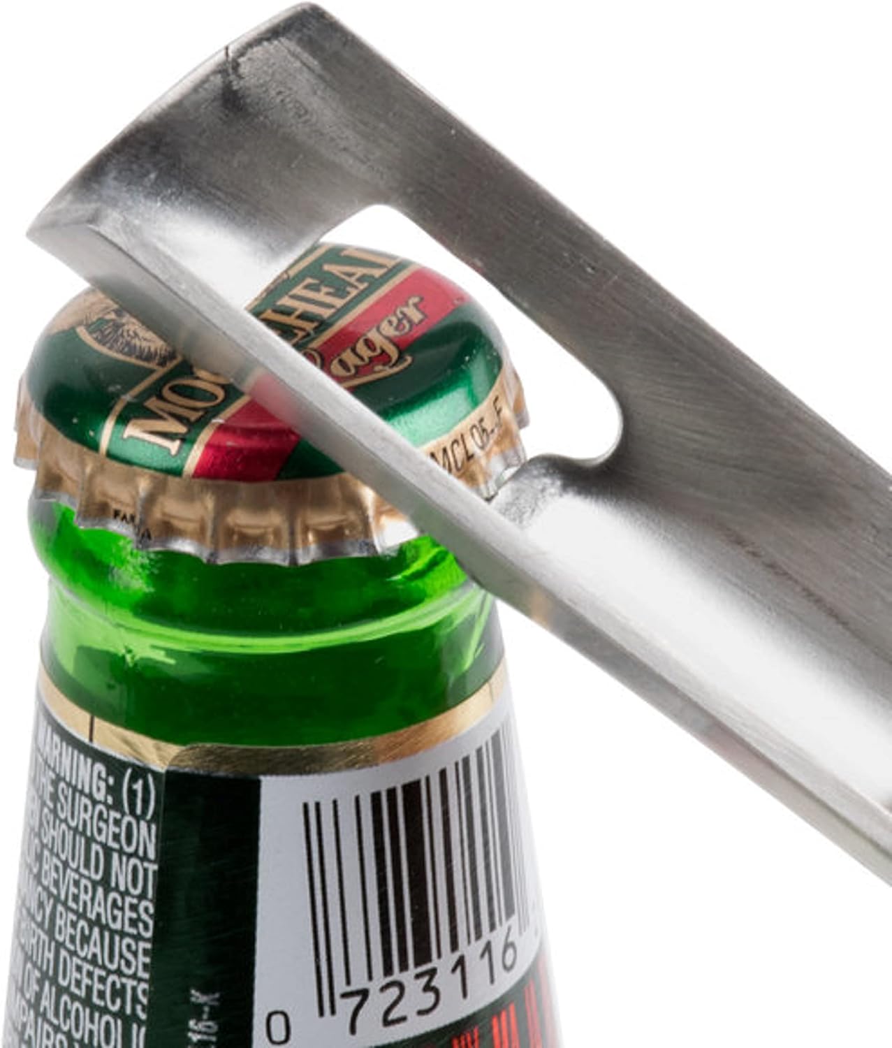 7" Punch Can/Bottle Opener Stainless Steel Set of 3 - Can Punch Bottle Opener Bottle & Can Opener Classic Beer Opener Compact Size Beverage Bottle Opener for Kitchen Bar or Restaurant