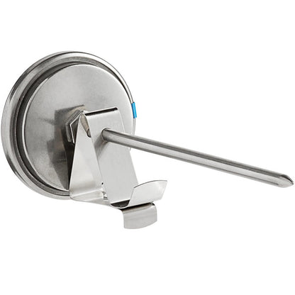 Stainless Steel 5 1/2" Candy Deep Fry Probe Thermometer with Pot Clip, 100°F to 400°F - Deep Frying Thermometer for Candy Maple Syrup Cheese Sugar