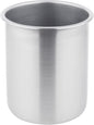 Stainless Steel Bain Marie Pot - for Sauces Warmer and Soup Chafer Soup Pot Soup Station Applicable to Restaurant Catering Buffet Parties Banquets Commercial Use