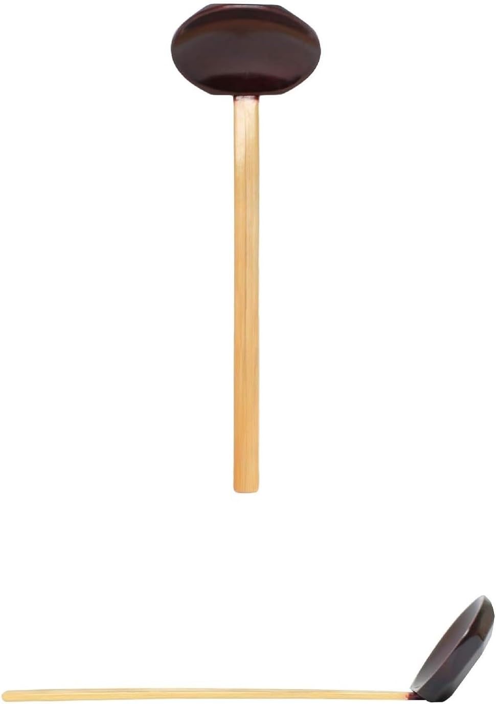 4” x 11” Bamboo Soup Serving Spoon - Bamboo Ladle Soup Spoons Cookware Utensils for Soup for Kitchen Cookware Home Restaurant