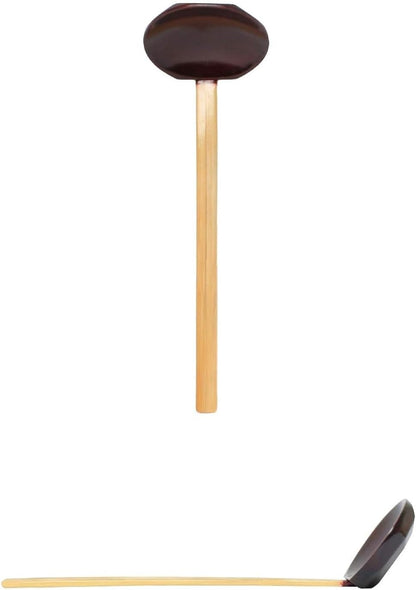 4” x 11” Bamboo Soup Serving Spoon - Bamboo Ladle Soup Spoons Cookware Utensils for Soup for Kitchen Cookware Home Restaurant