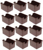 Set of 12 Sugar Packet Holder Plastic - Sugar Caddy Holder for Sweetener Packets Organizer Caddy for Coffee Bar Tea Bag Organizer for Table Restaurant Hotel