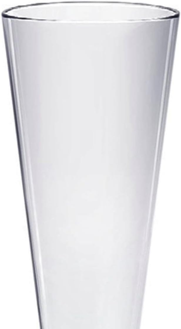 Pilsner Glass Polycarbonate with Starburst Heavy Base Clear Color - Beverage Plastic Drinking for Bar Craft Beer Glass Pilsner Glass Beer Cup & Other Lighter Beers Beer Gifts