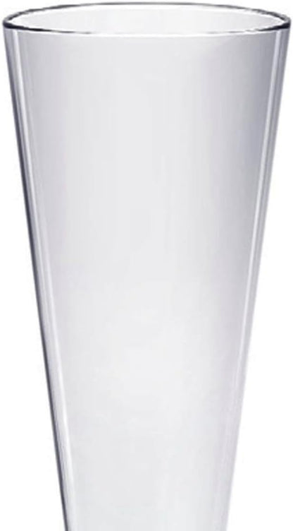 Pilsner Glass Polycarbonate with Starburst Heavy Base Clear Color - Beverage Plastic Drinking for Bar Craft Beer Glass Pilsner Glass Beer Cup & Other Lighter Beers Beer Gifts