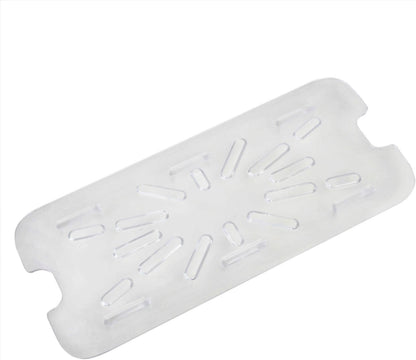 Polycarbonate Food Pan Drain Shelf - Food Storage Box Drain Shelf for Restaurant Hotel Pans Food Prep Fruits Vegetables Beans Corns Restaurant Kitchen