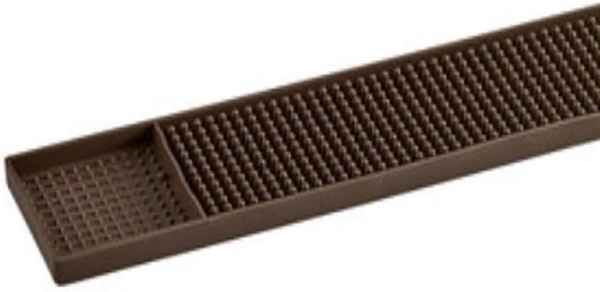 27" x 3-1/4" Long Rubber Bar Service No-Slip Mat- Bar Service Mat Service Mat Drying Bar Spill Mat for Counter Top Cafe Bar Kitchen Hotel Cocktail Perfect for Bars & Restaurants
