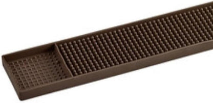 27" x 3-1/4" Long Rubber Bar Service No-Slip Mat- Bar Service Mat Service Mat Drying Bar Spill Mat for Counter Top Cafe Bar Kitchen Hotel Cocktail Perfect for Bars & Restaurants