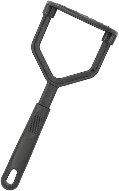9 1/2” Potato Masher High-Heat Nylon & Polypropylene Handle Black Color- Heat Resistant up to 410°F Food Masher Utensil Hand Masher Vegetables for Potato, Guacamole Fruits