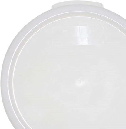 Round Food Storage Container Polypropylene - Commercial Food Storage Containers Meal Prep Containers Reusable Food Containers for Pantry Kitchen Storage Organization