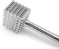 Meat Tenderizer Aluminum Head and Handle- Meat Tenderizer Hammer Dual-side Mallet for Kitchen Heavy Duty Pounder For Tenderizing Steak Beef Chicken and Fish