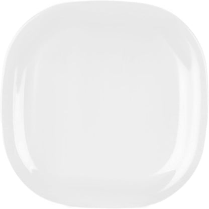 Round Square Plate Passion Melamine - Dinner Plates Reusable Plate Dinner Dishes Plates Perfect for Dinner Dishes Dishwasher Safe Break-Resistant