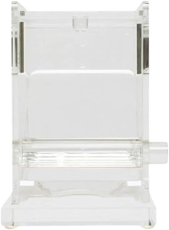 3-5/8" x 3-3/4" x 4-7/8" Acrylic Toothpick Dispenser Easy lift top for refills Clear Color- Toothpick Holder Reusable Toothpick Holder Dispenser for Home Kitchen Restaurant