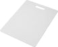 Utility Cutting Board White Plastic with Handle- Non-Skid Plastic Chopping Board Cutting Board for Kitchen Meat Vegetables Fruits Home Restaurants Dishwasher Safe