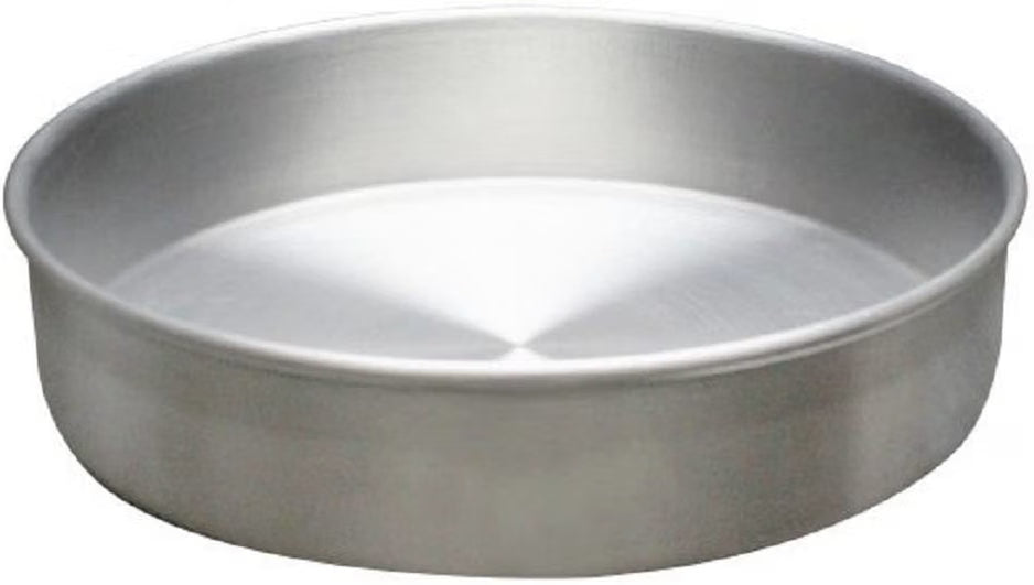 Aluminum Round Layer Cake Baking Pan Set of 3 - Bakeware for Cake Pizza Layer Cake Pans Easy Releasing Cake Baking Pans Circle Cake Pans Cake Tin Cheesecake Mold