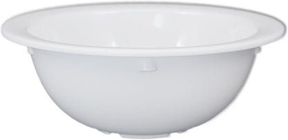 Grapefruit Bowl White Color Melamine Set of 12- Dishwasher Safe Break-Resistant Reusable Bowls Serving Bowl Soup Bowls Dessert Bowls for Fruits Salad Kitchen Restaurants