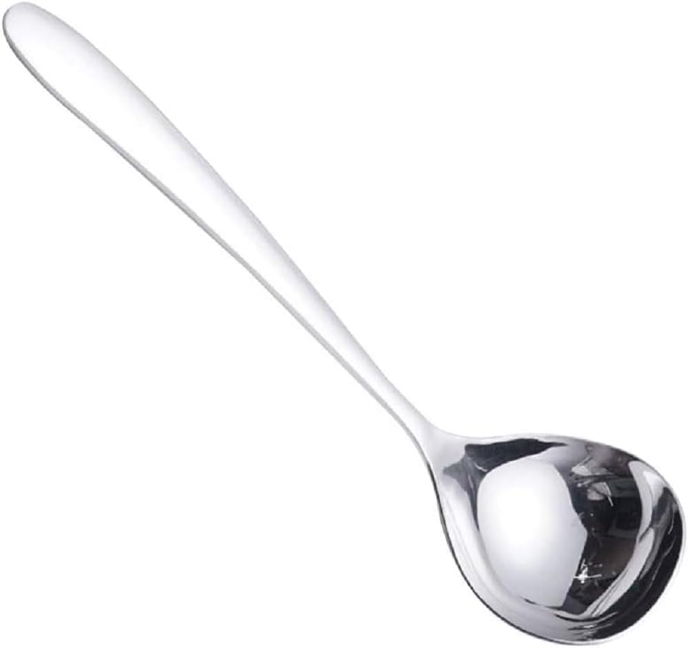 Stainless Steel Multi Serving Spoon 2.5mm Thickness- Buffet Serving Spoon Large Serving Spoon Solid Spoons Hostess Serving Utensils for Catering Buffet Party Kitchen Restaurant